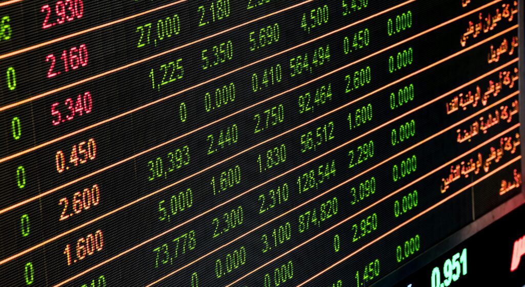US Stock market wall street